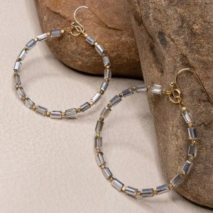 Dylan Designs Earring Lottie Gray