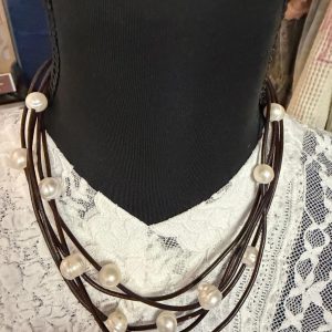 Dylan T Designs Lennox Pearl Necklace